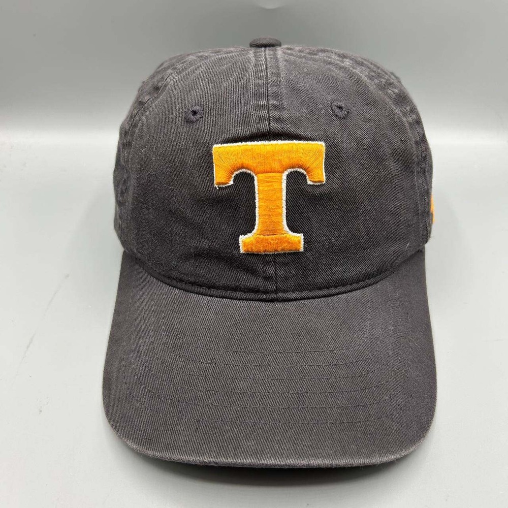 Vintage Tennessee Volunteers Hat Men Black Zephyr Strap Back Cap Cotton